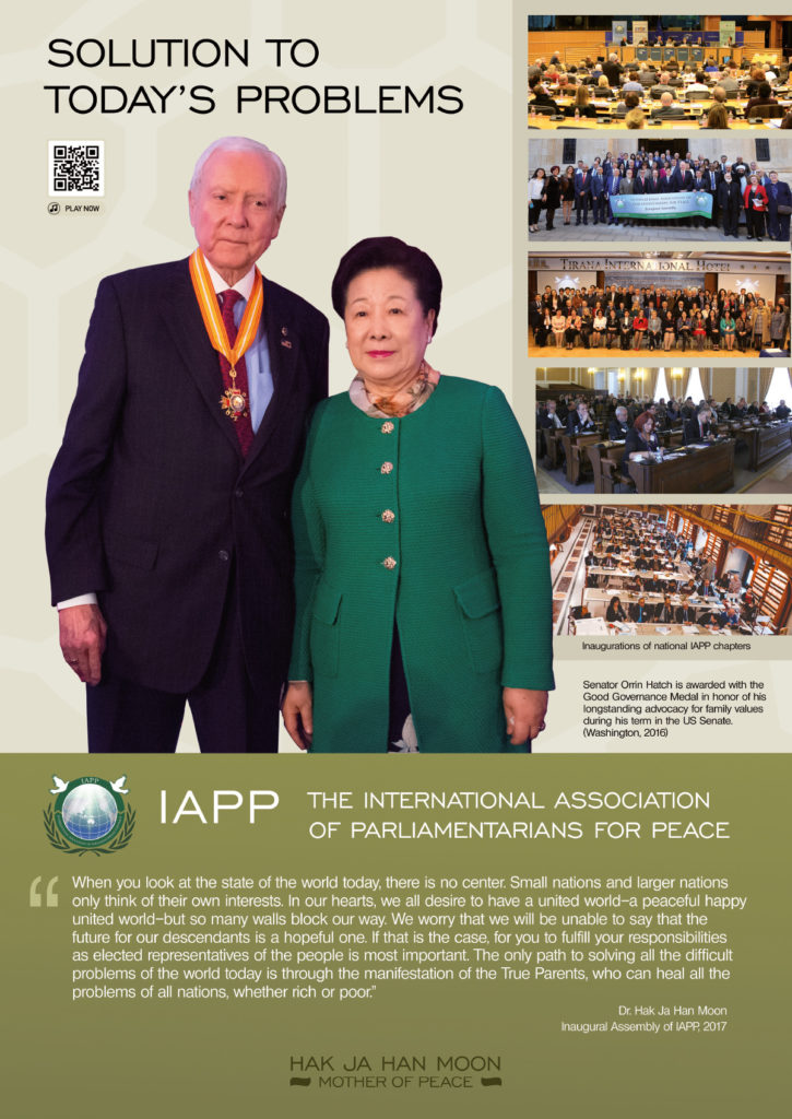 The International Association Parliamentarians for Peace